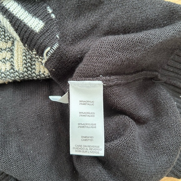 Karl Lagerfeld Black Sweater with Iconic Bottle Design - Picture 7 of 7